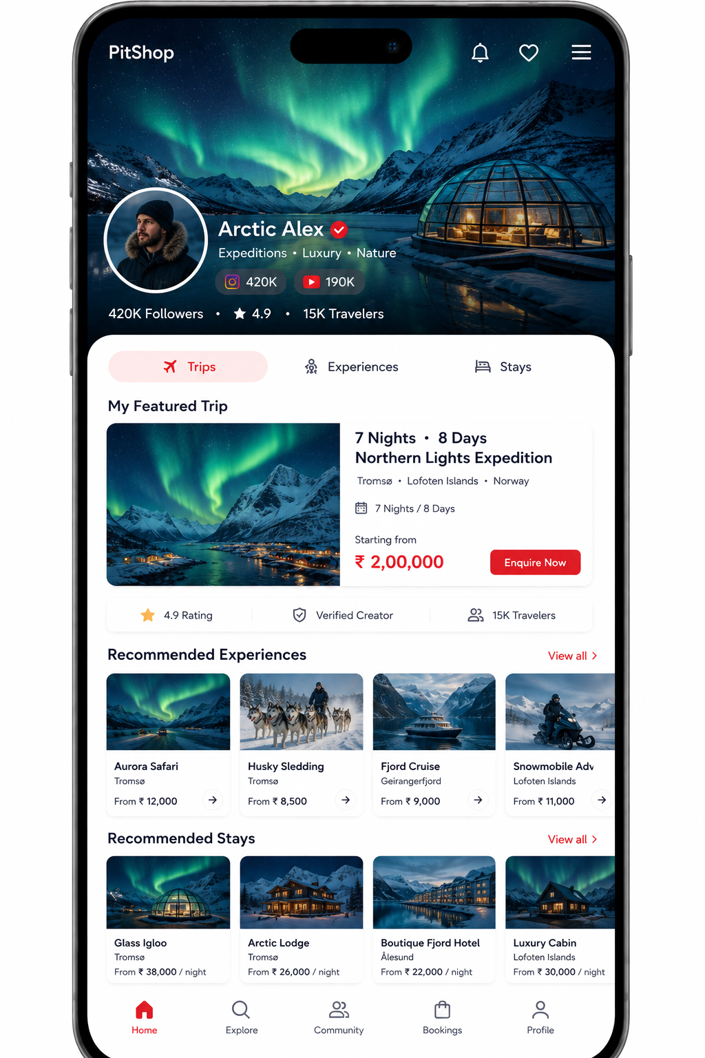 Arctic Alex storefront preview
